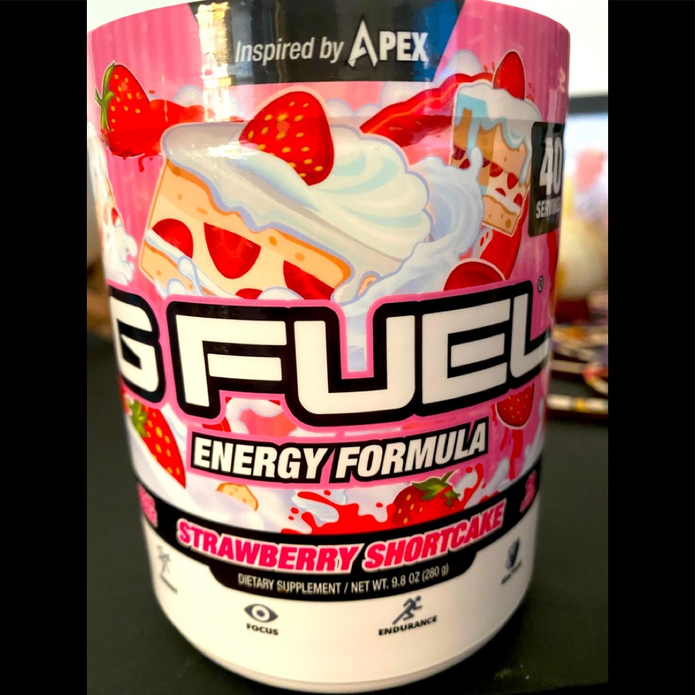 GFUEL strawberry shortcake